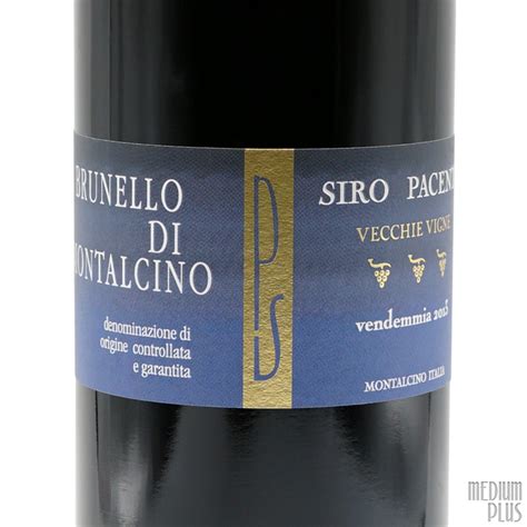 Siro Pacenti Brunello Di Montalcino Vecchie Vigne Medium Plus