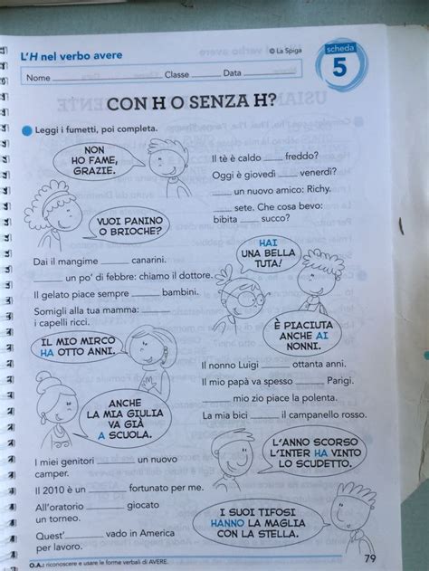 Pin di francesca altea su classe 2 Attività di grammatica Attività