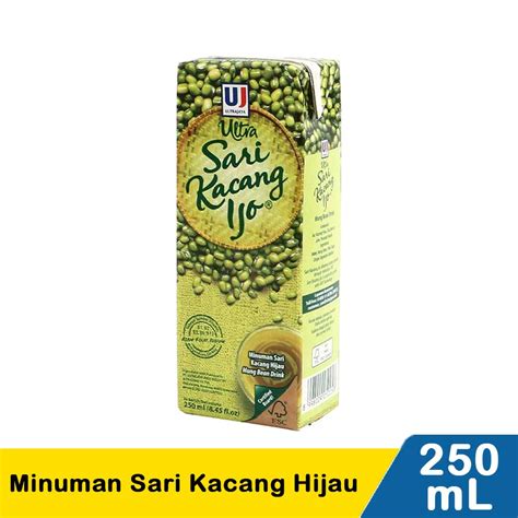 Ultra Sari Kacang Hijau 250 ML Safmart Jogja