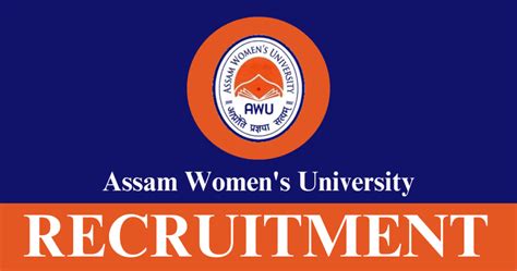 Assam Women University Recruitment Notification Apply Online