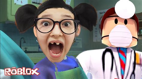 Roblox FUGINDO DO DENTISTA MALUCO Escape The Dentist Obby Luluca