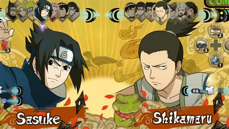 Sasuke Vs Shikamaru Naruto Ultimate Ninja Storm 1 Fight 2023 Anime