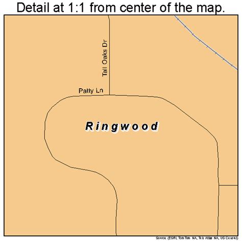 Ringwood Illinois Street Map 1764135