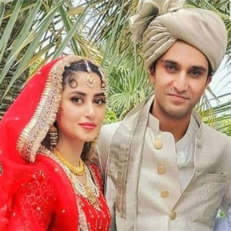 Best Clicks Of Sajal Aly And Ahad Raza Mir At Their Wedding