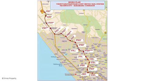 Trivandrum Metro: Cost, Project Details, Map & Stations Along The Light ...