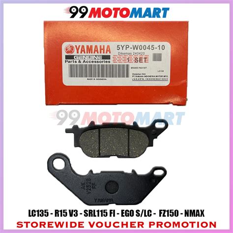 Yamaha Brake Pad Lc V V S R V Ego S Ego Lc Fz Nmax