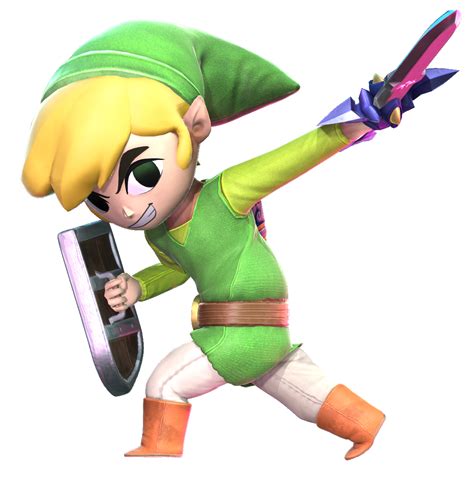 Render Of Toonlink I Made Rsmashbrosultimate