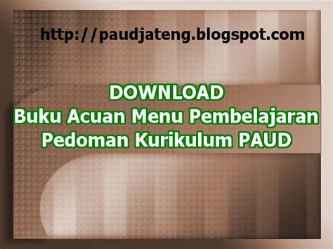 Detail Contoh Kurikulum Paud Koleksi Nomer 54