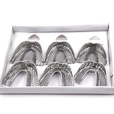 Dental Autoclavable Metal Impression Trays Grelly USA