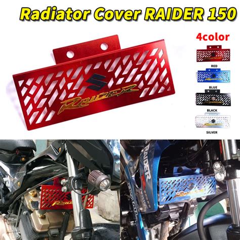 Pmshop Motorcycle Radiator Cover For Raider Alloy Engine Cover