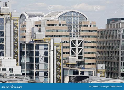 Office Buildings From London UK Stock Photos - Image: 15586523