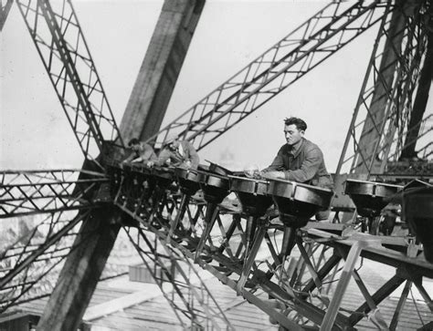 vintage everyday: 15 Vintage Pictures of the Iconic Eiffel Tower Under ...