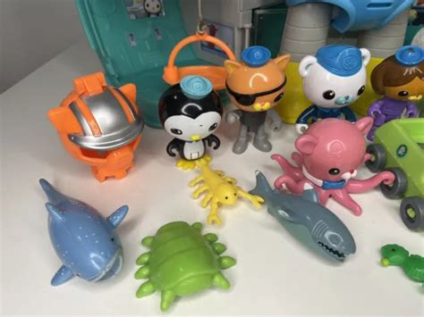 Octonauts Midnight Zone Jumbo Gup A And Octo Max Suit Playset Bundle 18