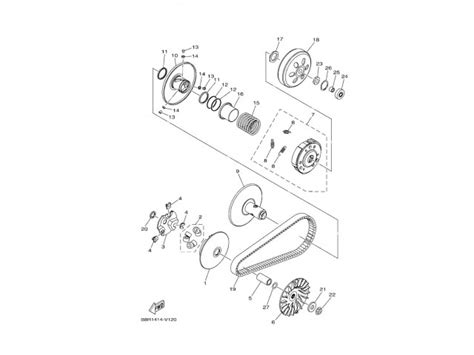 Campana Embrague Yamaha Xmax