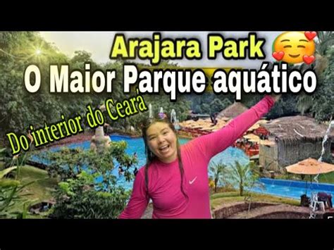 Venham conhecer o Maior Parque Aquático do interior do Ceará ARAJARA