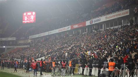 Gaziantep Fk Fenerbah E Ma Nda Duygusal Anlar