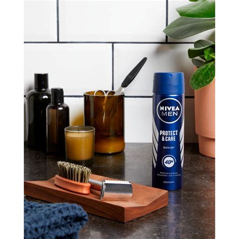 Desodorante Men Nivea Protege Y Cuida Spray 200 Ml