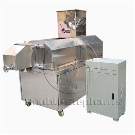 Stainless Steel Small Puffed Rice Snack Food Corn Extruder Machine