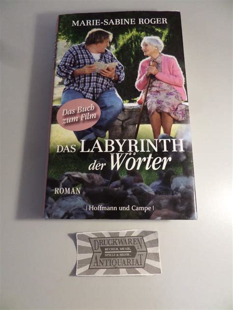 Das Labyrinth Der W Rter Roman Roger Marie Sabine Kalscheuer