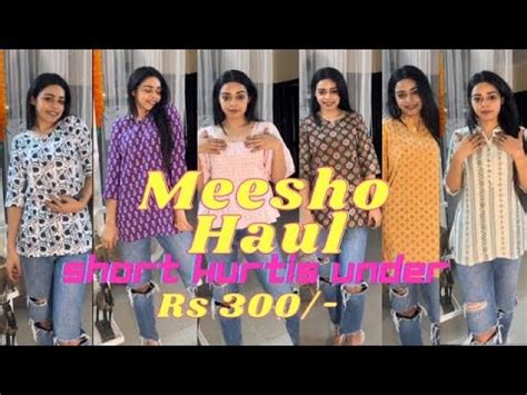 Huge Meesho Shopping Haul Starting At Rs 197 Try On Haul Summer