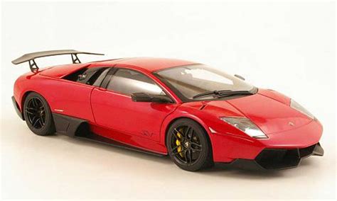 Modellautos Lamborghini Murcielago Lp Autoart Lp Sv Rot