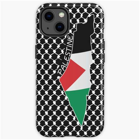 Palestine Flag Map Design Iphone Cases Protective Cases Shells