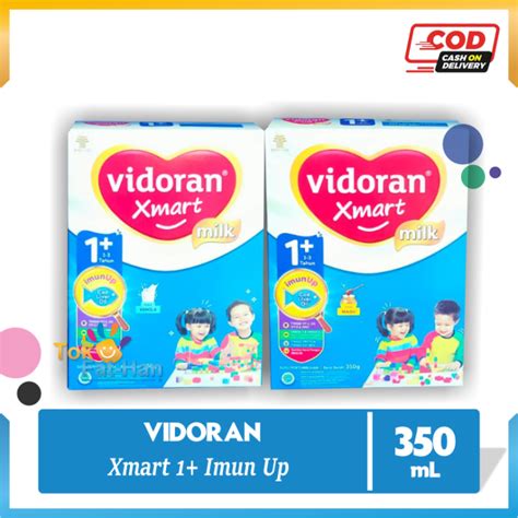 VIDORAN Xmart 1 Imun Up 350gr Susu Formula Vanila Madu Susu