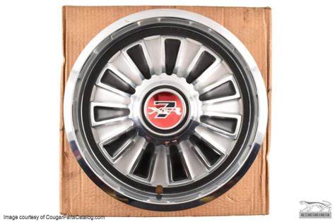 Hubcap / Wheel Cover - XR7 - Turbine - NOS ~ 1968 Mercury Cougar XR7 ( 1968 Mercury Cougar ) at ...