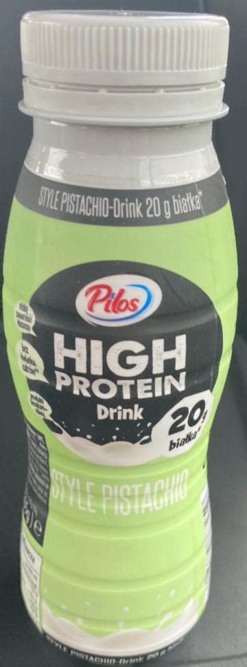 High Protein Drink Style Pistachio Pilos Kalorie Kj A Nutri N