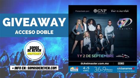 GIVEAWAY OV7 EN AUDITORIO CITIBANAMEX Somos De Reven