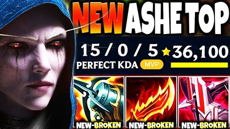 Meet Ashe Top Lane And The Most Op Midseason On Hit Build ~ Be An