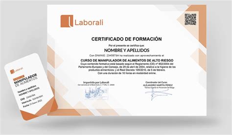 Curso Manipulador Alimentos Online Título Certificado