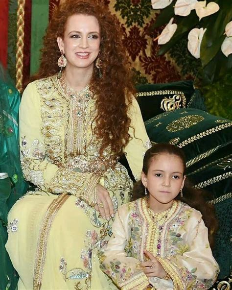 Lalla Salma and her daughter Lalla Khadija Mariée marocaine Caftan