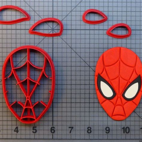 Spiderman 266 A226 Cookie Cutter Set Jb Cookie Cutters