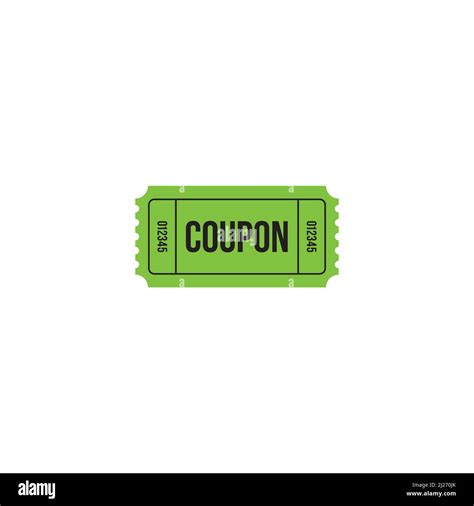 Coupon Logo Or Icon Design Stock Vector Image And Art Alamy
