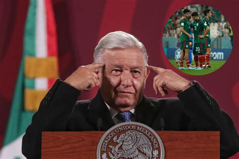 AMLO pide formar buenos futbolistas tras eliminación de México en