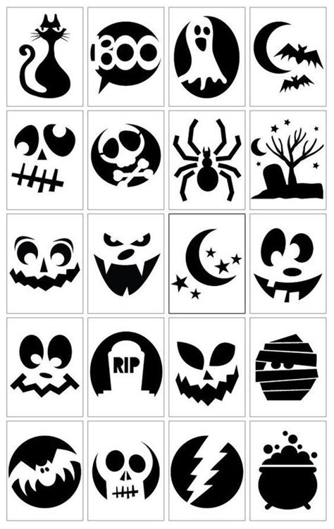 Halloween pumpkin templates – Artofit