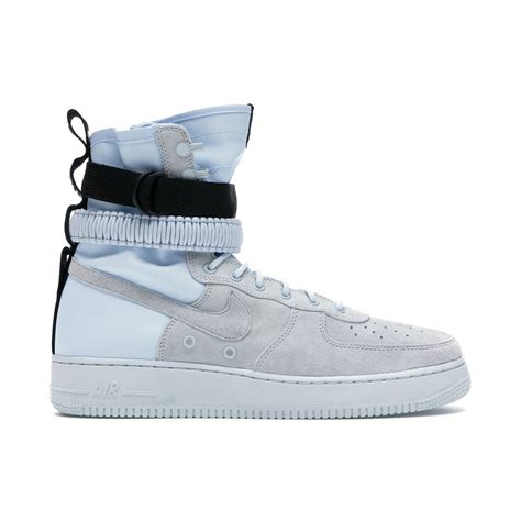 Nike Special Field Air Force 1 High Blue Tint 864024 402 Laced