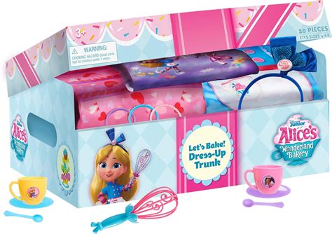 Buy Alice Wonderland Bakery Disney Junior Dress Up Set With Trunk Size