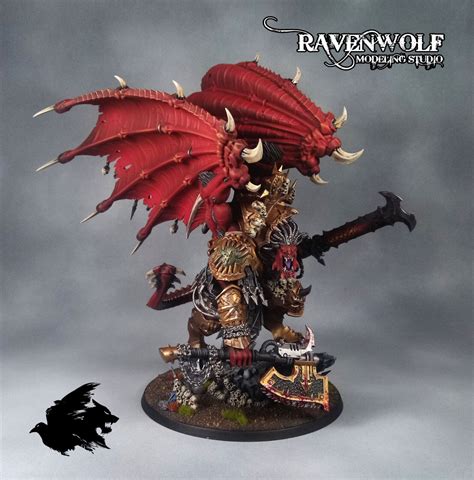 Angron Daemon Primarch Of Khorne Commission Painted By Our Studio Ebay