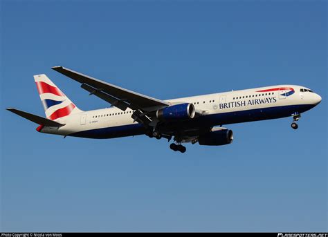 G BNWA British Airways Boeing 767 336ER Photo By Nicola Von Moos ID