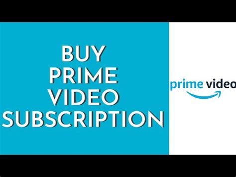 How To Buy Amazon Prime Video Subscription Buy Amazon Prime