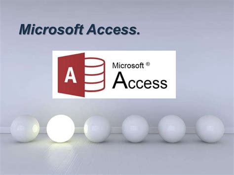 Todo Sobre Microsoft Access PPT