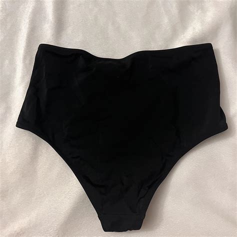 Shade Shore Women S Black Bikini And Tankini Bottoms Depop