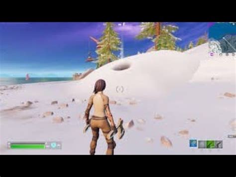 D Fi Secret Fornite Xp Ta De Neige De La Taille Dun Klombo Youtube