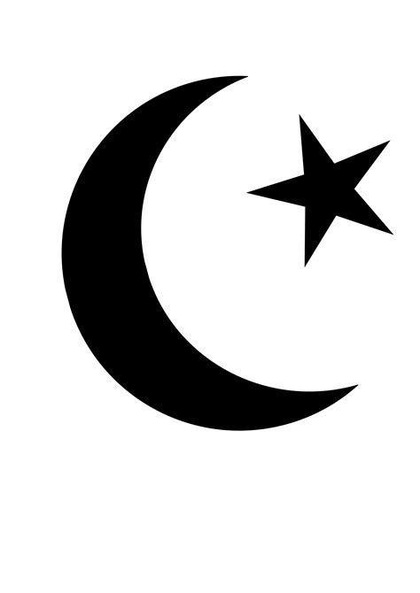 Clipart - simbolo del islam