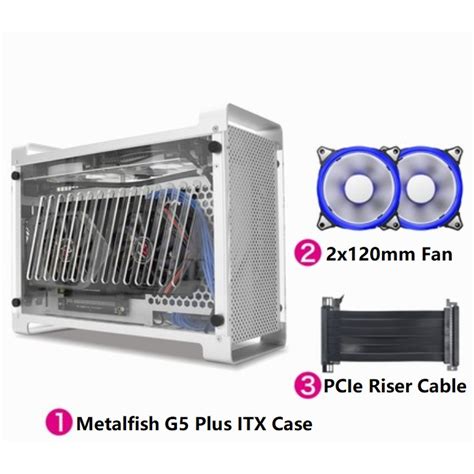 Metalfish G5 Plus ITX Case Mini ITX PC Case Shopee Malaysia