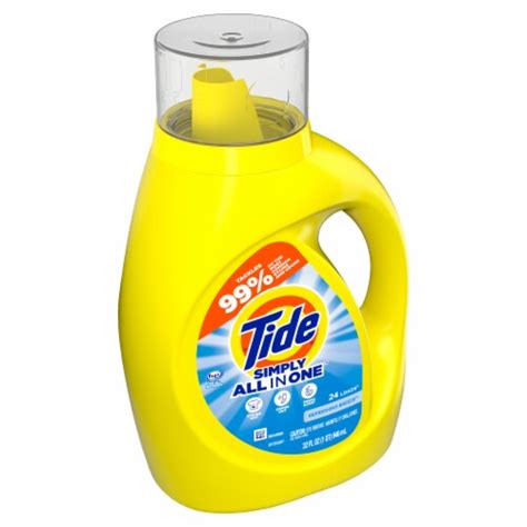 Tide Simply Clean Fresh Refreshing Breeze Liquid Laundry Detergent