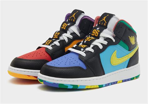Air Jordan 1 Mid Gs Six Championships” Officially Unveiled