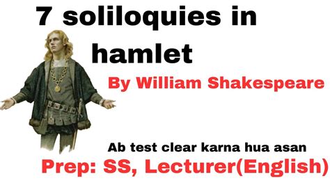 Exploring The Power Of Soliloquies A Deep Dive Into Hamlet S Seven